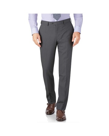 Smart Fit Corporate Trousers - Grey